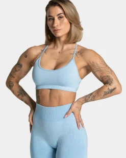 Online Brassière Acid « bleu layette » Femme Brassières De Sport