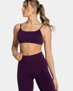 Sale Brassière Backless Femme « aubergine » Femme Brassières De Sport