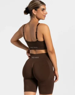 Fashion Brassière Charming Scrunch « marron » Femme Brassières De Sport
