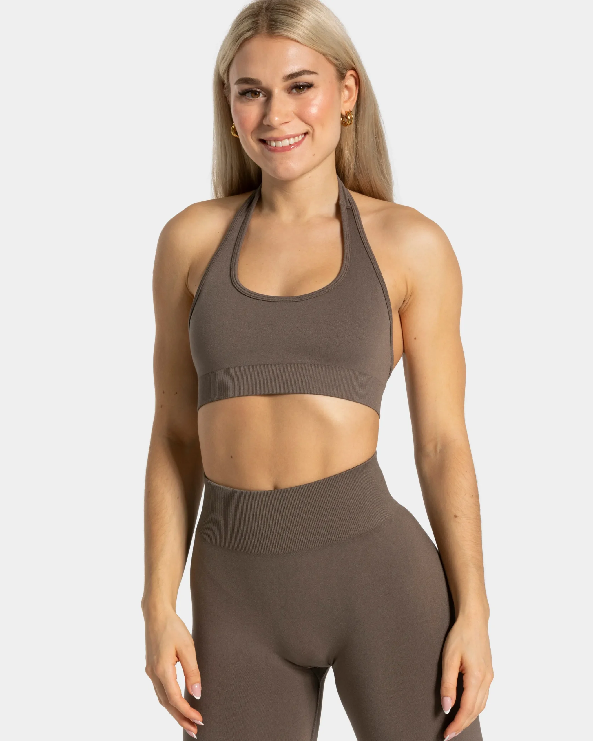 New Brassière Everyday Neckholder « taupe » Femme Brassières De Sport