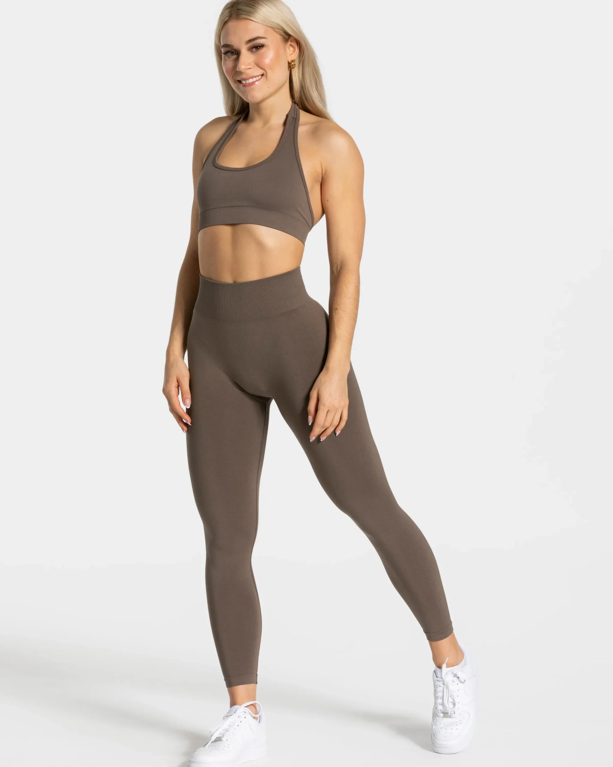 New Brassière Everyday Neckholder « taupe » Femme Brassières De Sport