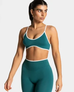 Sale Brassière Ignite « Petrol » Femme Brassières De Sport