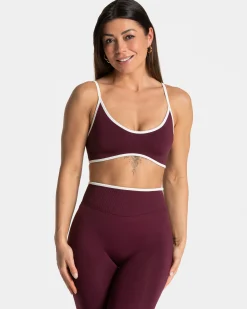 New Brassière Ignite « prune » Femme Brassières De Sport