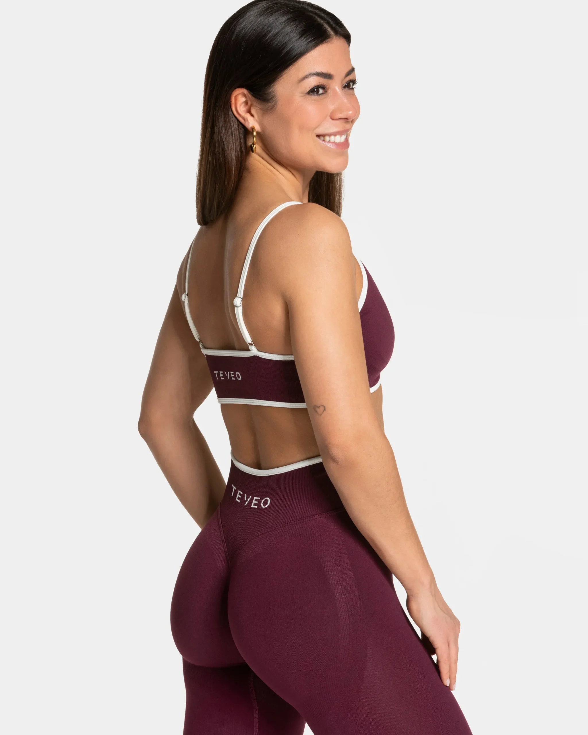 New Brassière Ignite « prune » Femme Brassières De Sport