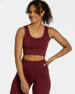 Discount Brassière Sensation « bordeaux » Femme Brassières De Sport