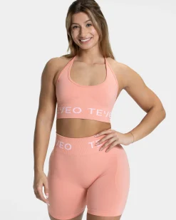 Fashion Brassière Signature Neckholder « Peach » Femme Brassières De Sport