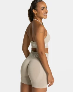 Discount Brassière Signature Neckholder « Latte » Femme Brassières De Sport