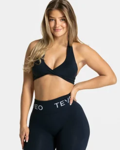 Sale Brassière Signature Twisted « Midnight » Femme Brassières De Sport