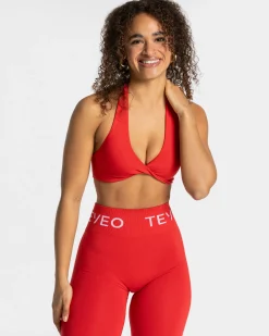 Clearance Brassière Signature Twisted « rouge » Femme Brassières De Sport