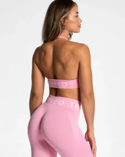 Outlet Brassière Signature Twisted « rose » Femme Brassières De Sport