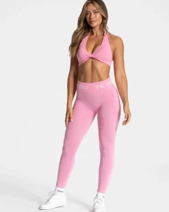 Outlet Brassière Signature Twisted « rose » Femme Brassières De Sport