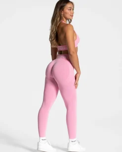Outlet Brassière Signature Twisted « rose » Femme Brassières De Sport