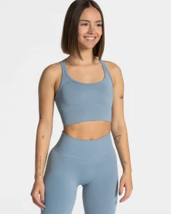 Best Brassière Statement « bleu acier » Femme Brassières De Sport