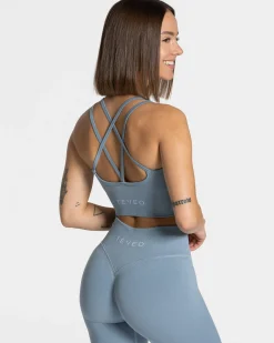Best Brassière Statement « bleu acier » Femme Brassières De Sport