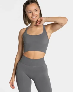 Best Brassière Statement « graphite » Femme Brassières De Sport