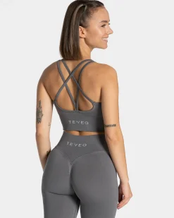 Best Brassière Statement « graphite » Femme Brassières De Sport