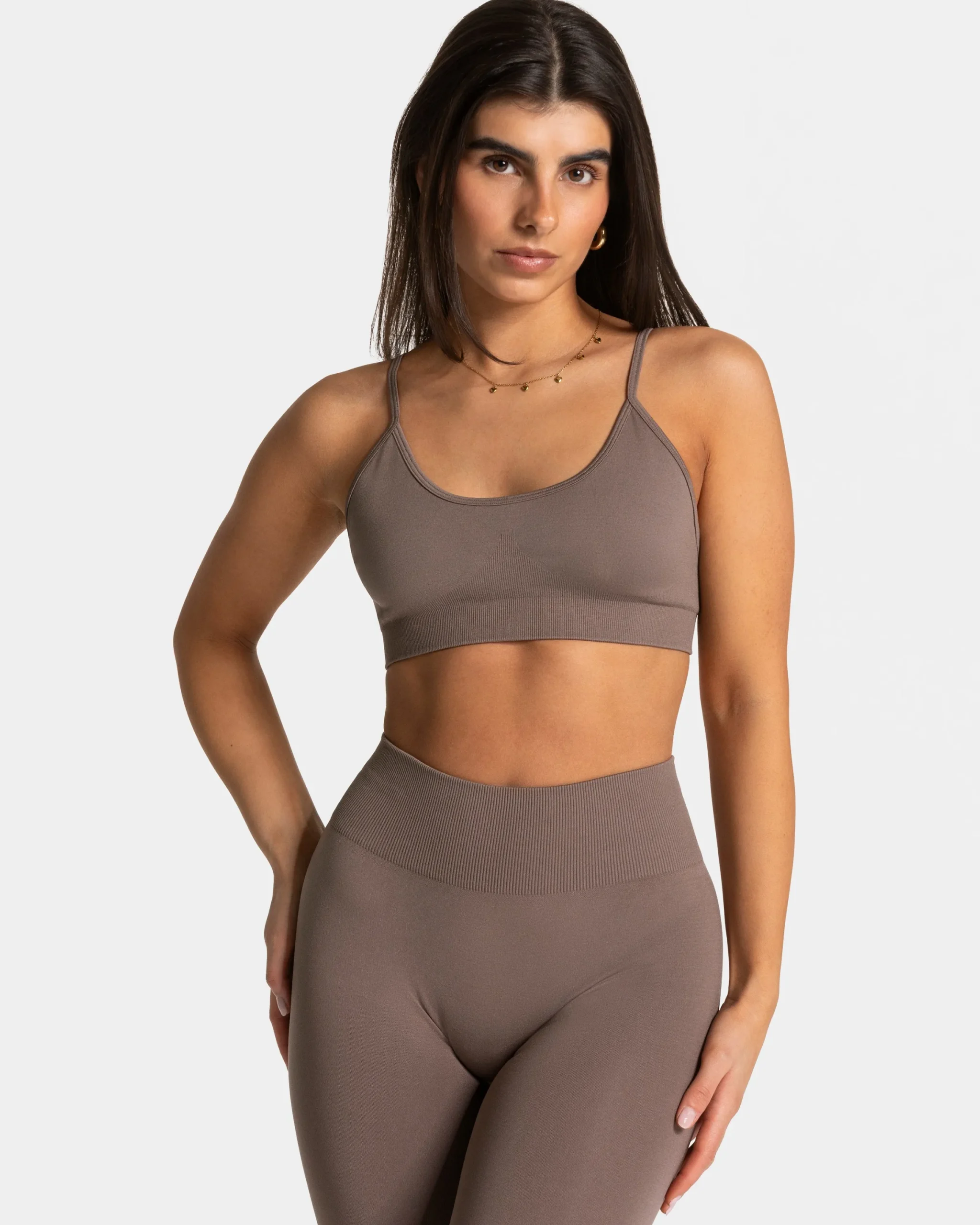Outlet Brassière Timeless Pro « moka » Femme Brassières De Sport