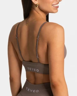 Outlet Brassière Timeless Pro « moka » Femme Brassières De Sport