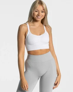 Hot Brassière Timeless Scrunch « blanc » Femme Brassières De Sport