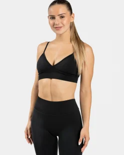 Fashion Brassière triangle Essence « Noir » Femme Brassières De Sport