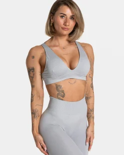 Fashion Brassière triangulaire Timeless Pro « gris clair » Femme Brassières De Sport