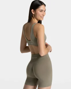 Fashion Brassière triangulaire Timeless Pro « kaki » Femme Brassières De Sport
