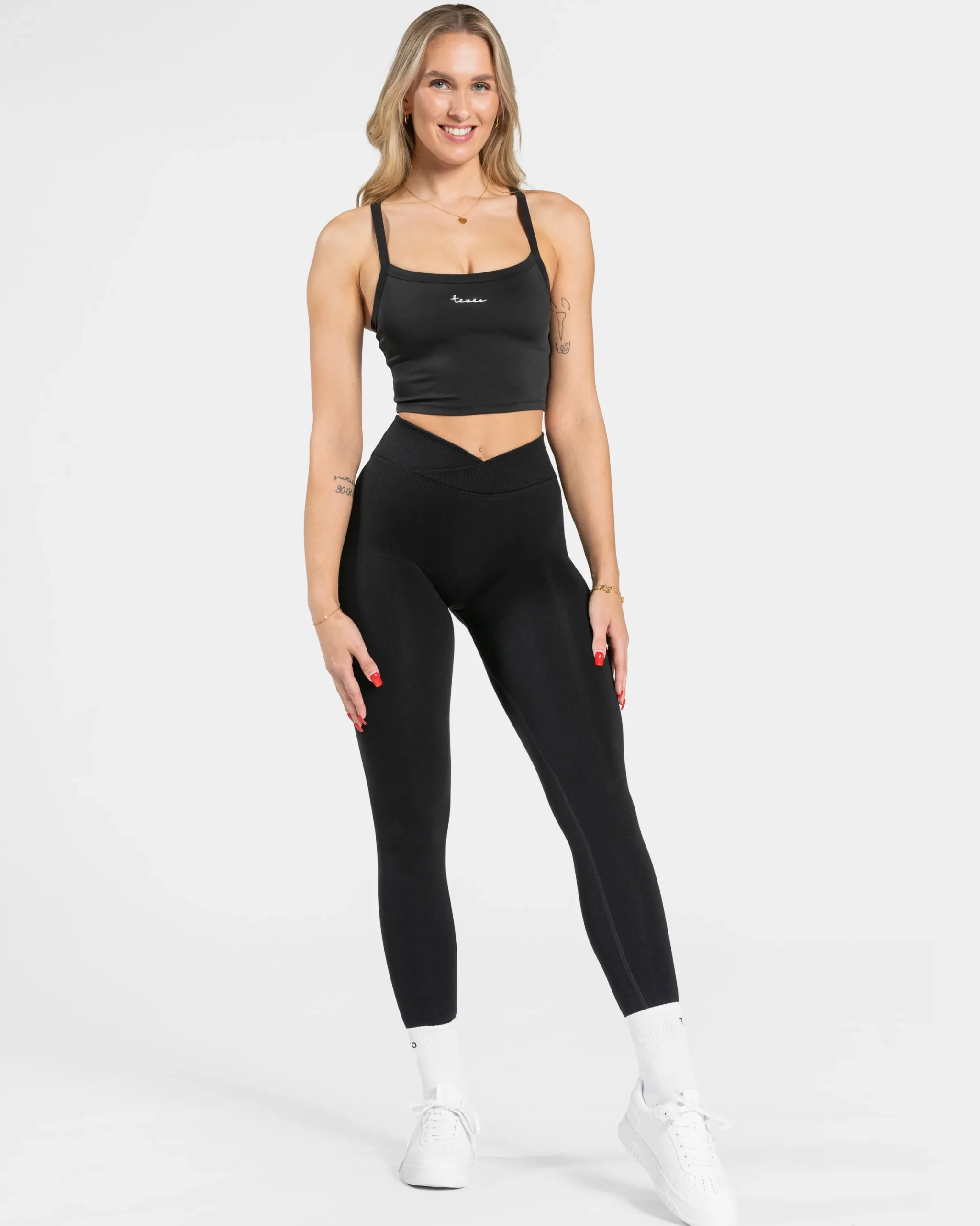 Fashion Caraco Fearless « noir » Femme Hauts