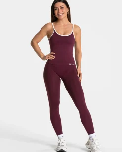 Sale Caraco Ignite « prune » Femme Hauts