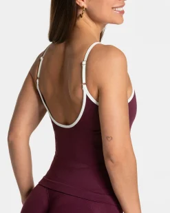 Sale Caraco Ignite « prune » Femme Hauts