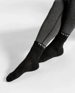 Discount Chaussettes Air (2) « noir » Femme Chaussettes Et Sous-vêtements