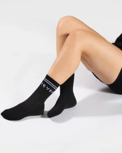 Best Chaussettes Crew « noir » (2 paires) Femme Chaussettes Et Sous-vêtements