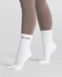 Discount Chaussettes de tennis (2) « blanc » Femme Chaussettes Et Sous-vêtements