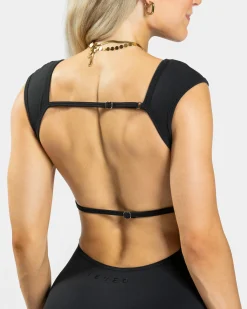 Hot Combi-short Femme Backless « noir » Femme Combinaisons