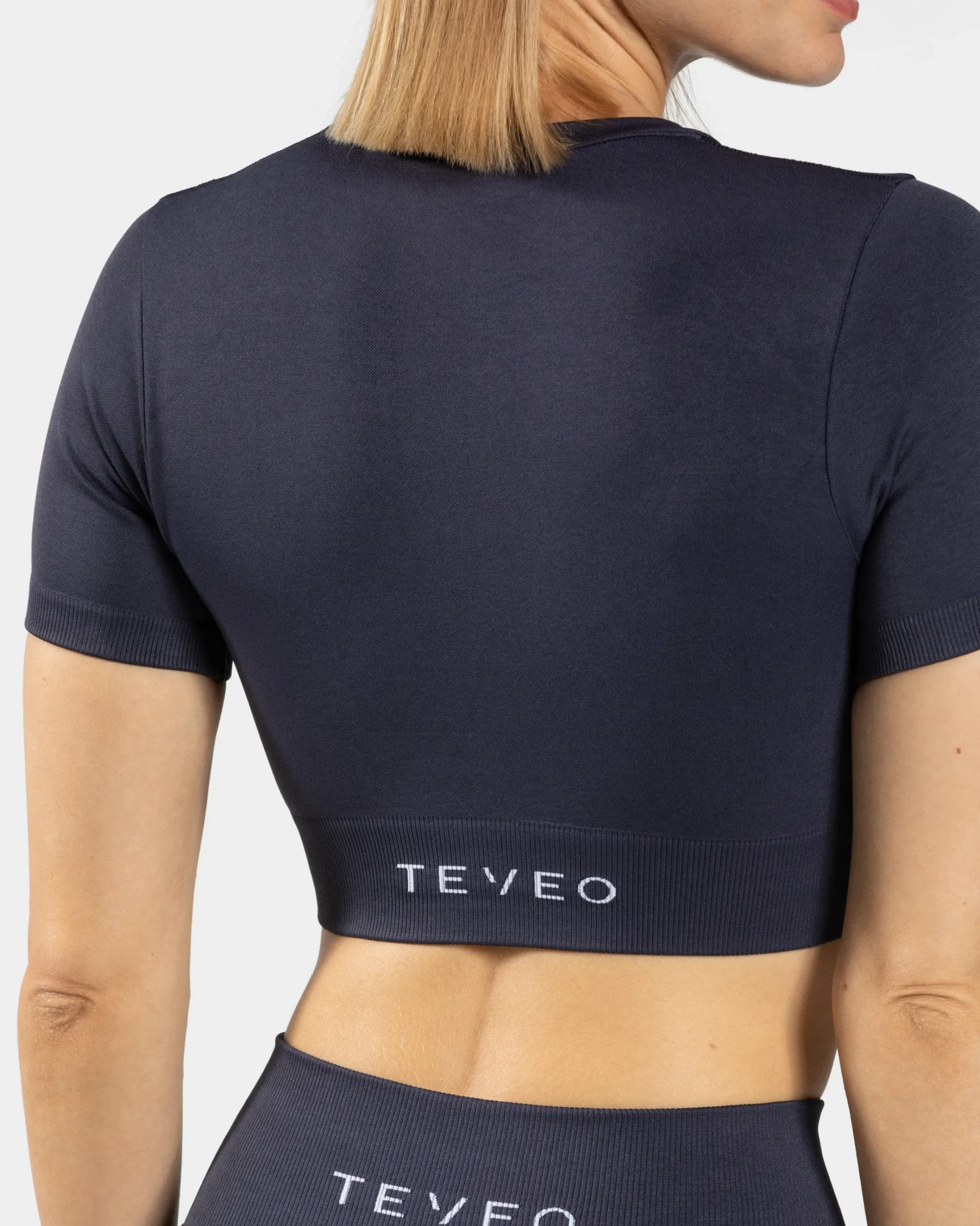 Hot Crop top Sensation « bleu foncé » Femme Hauts | T-shirts