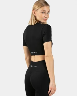 Sale Crop top Sensation « noir » Femme Hauts | T-shirts