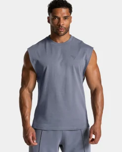 Clearance Débardeur Ignite oversize « argenté » Homme Débardeurs