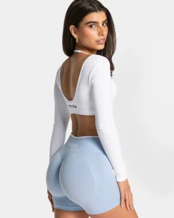 Fashion Haut à manches longues Ignite « blanc » Femme Hauts À Manches Longues