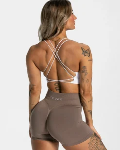 Sale Haut Everyday Backless « blanc » Femme Hauts | Brassières De Sport