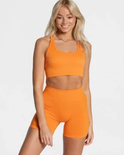 Outlet Haut Everyday Backless « orange » Femme Hauts | Brassières De Sport