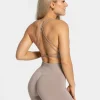 Fashion Haut Everyday Backless « poussière » Femme Hauts | Brassières De Sport