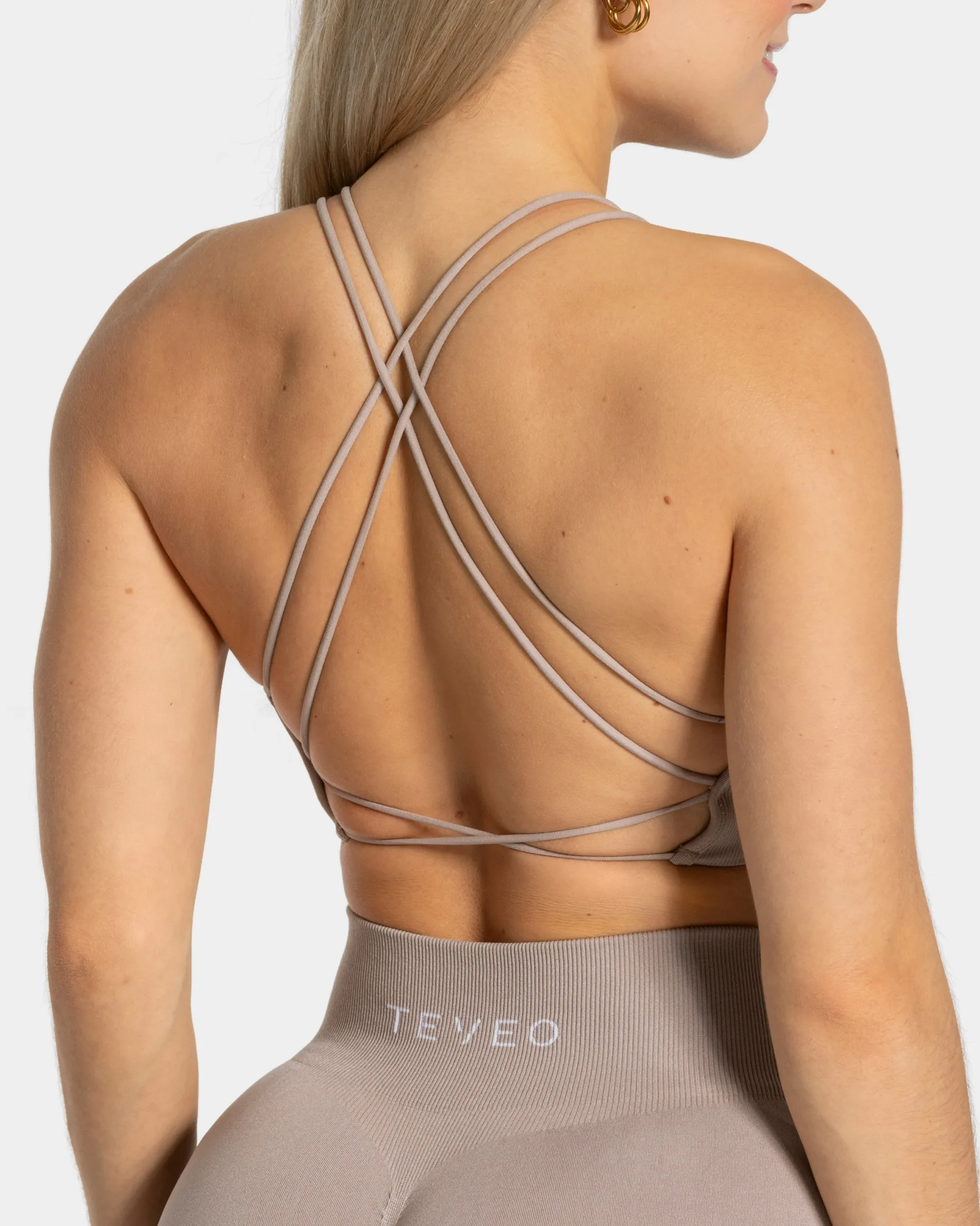 Fashion Haut Everyday Backless « poussière » Femme Hauts | Brassières De Sport