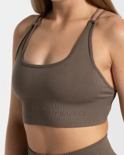 Fashion Haut Everyday Backless « taupe » Femme Hauts | Brassières De Sport
