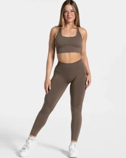 Fashion Haut Everyday Backless « taupe » Femme Hauts | Brassières De Sport