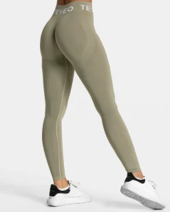 Clearance Legging Covert Scrunch Signature « Kaki » Femme Leggings