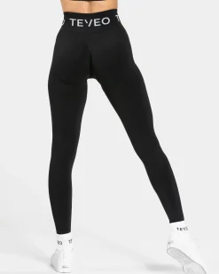 Hot Legging Covert Scrunch Signature « Noir » Femme Leggings