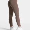 Clearance Legging Covert Scrunch Timeless Pro « moka » Femme Leggings