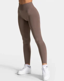 Clearance Legging Covert Scrunch Timeless Pro « moka » Femme Leggings