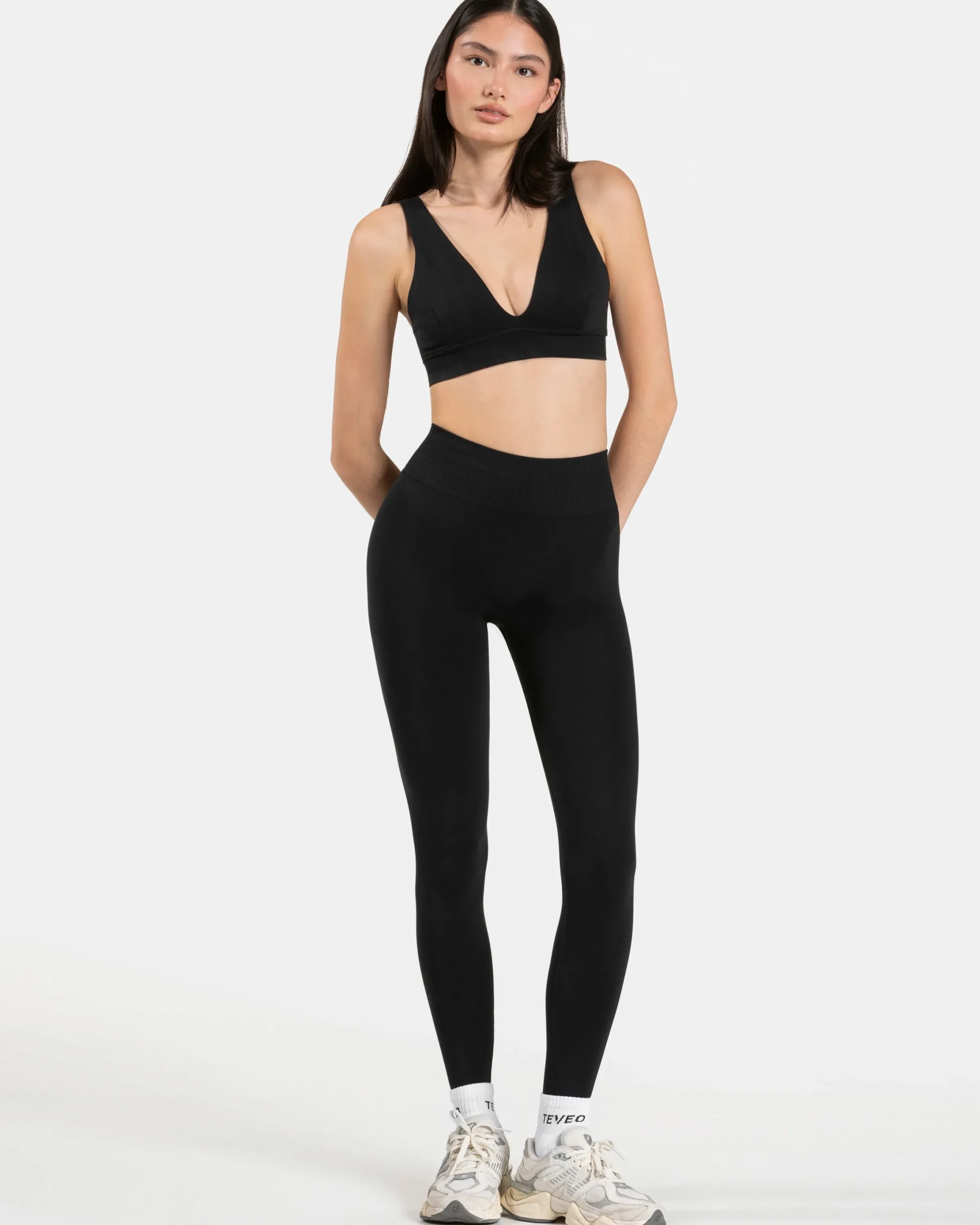 Fashion Legging Covert Scrunch Timeless Pro « noir » Femme Leggings