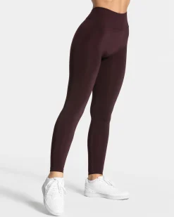 Clearance Legging dos en V Covert scrunch Essence « Merlot » Femme Leggings