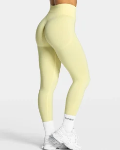 Sale Legging Femme Sculpt scrunch « jaune » Femme Leggings